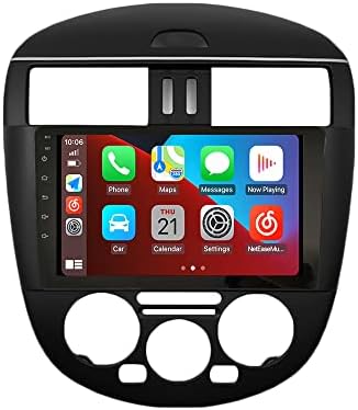 Андроид 10 Авторадио Автомобилната Навигация Стерео Мултимедиен плейър GPS радио 2.5 D Сензорен екран за Nissan Tiida 2011-2015 Восьмиядерный 6 GB RAM И 128 GB ROM (CarPlay / Android Auto)