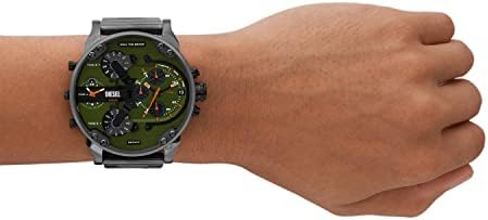Мъжки Кварцов часовник Diesel Mr. Татко 2.0 с Хронограф от Неръждаема Стомана
