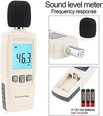 Уред за измерване на шума YFQHDD, М DB, 30 ~ 130 db, Мини Аудио, Измерване на Нивото на Звука, Монитор Децибела, Диагностичен