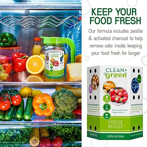 Средство за запазване на зеленчуци и Дезодорант за хладилници FridgeBoost - Висококачествени Клещи миризми, Средство