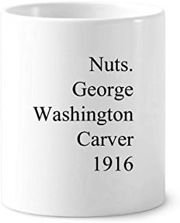 Джордж Вашингтон Карвър, Цитиран От Четка За Зъби На Писалка Притежател Чаша Керамична Поставка За Чаша За Моливи