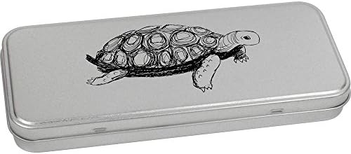 Метална Лидице кутия за съхранение на Azeeda 110 мм Сладката костенурка loops (TT00065213)