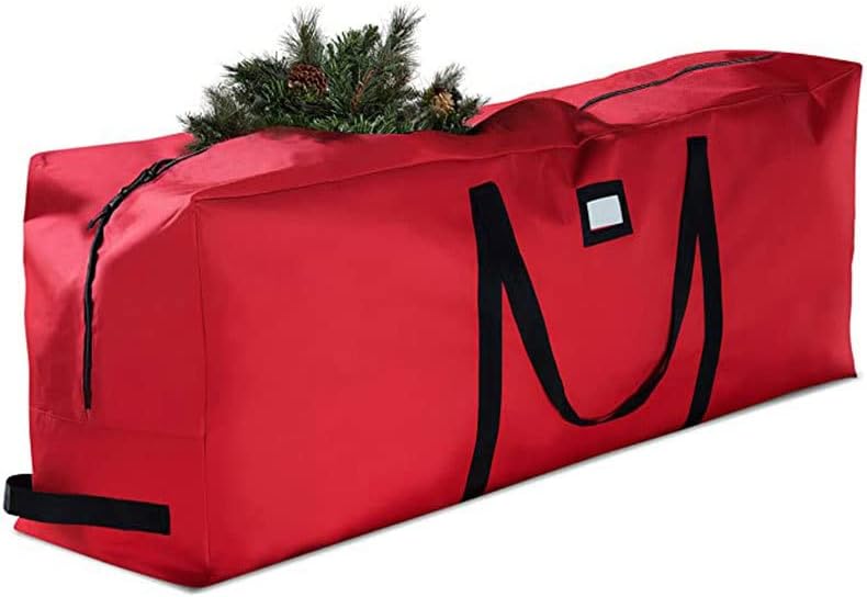 Чанта за съхранение на Коледната елха, Побира до 9 Фута продукцията на анализираните Контейнер за съхранение