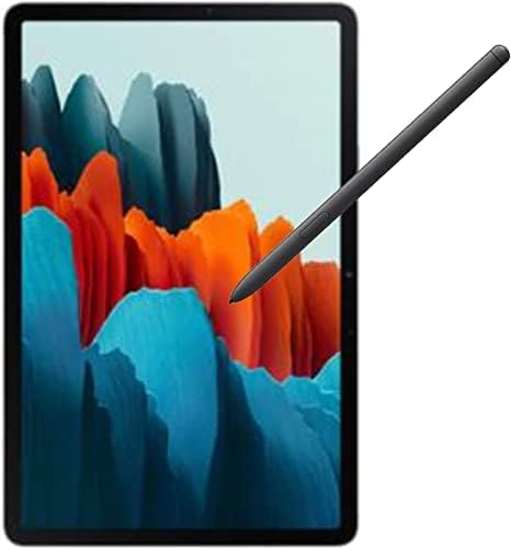 Galaxy Tab S8 Ultra Стилус Взаимозаменяеми Tab S8 Pen X700 Сензорна писалка за Samsung Galaxy Tab S8, S8 Plus, S8 Ultra S Pen с Топчета S8 Pen Ремонт на част от + ПИН код на картата (Мистична черен)