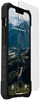 Калъф URBAN ARMOR GEAR UAG за iPhone 13 [6,1-инчов екран] Monarch от въглеродни влакна и защитно фолио за iPhone 13 [6,1-инчов екран] от закалено стъкло 9H, бистра