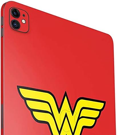 Стикер на таблет Skinit, съвместима с iPad Pro 12,9 инча (2021) - Официално лицензиран дизайн на лого Warner Bros Wonder Woman