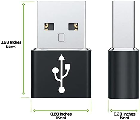 Бърз USB адаптер-C за свързване към USB конектора на Samsung SM-N985F за зарядни устройства, синхронизация, OTG-устройства,