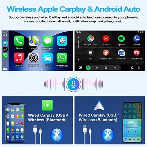 2G + 32G Android 11 Автомагнитола за VW Beetle 2004-2010 с wi-fi Carplay Android Auto, 9-инчов сензорен екран