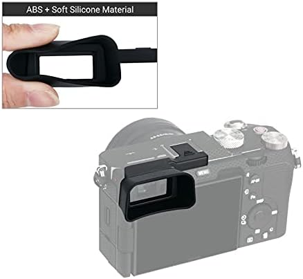 NC Ергономичен Леко Удължен Наглазник за Фотоапарати, Окуляр, Визьор, Защитен Калъф за Sony A7C Alpha 7C ILCE-7C