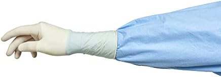 ФОЛ / Микрохирургическая ръкавица MediChoice, Синтетичен неопрен, с дебелина 5,9 mils, Без прах, Стерилна, Сметана, SGL85055