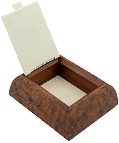 Малка Декоративна Кутия за съхранение на Четок на паметта с табелка на Светеца (Непорочното сърце на Мария)
