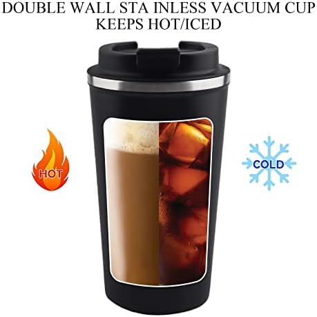 Вакуумно Кафеена чаша DONG NI 13 грама с Двойни Стени от неръждаема Стомана, Пътна Кафеена Чаша Без Бисфенол