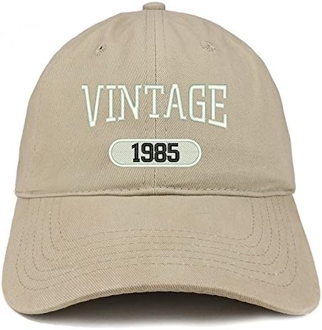 Моден магазин за дрехи Реколта 1985 бродирани 38-ия рожден ден на спокойна страна памук Cap
