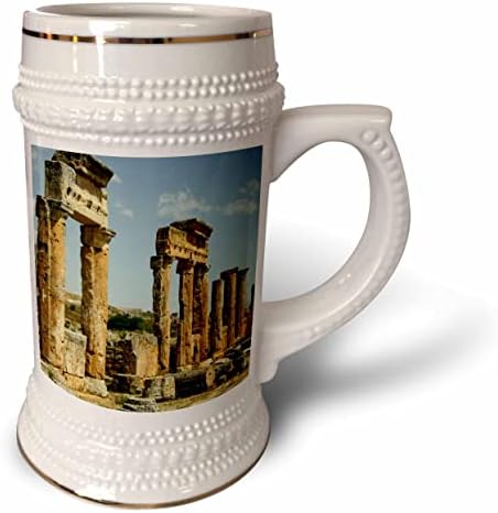 3. Руините на Иераполиса Памуккале в Турция - чаша за стейна на 22 унция (stn-364762-1)