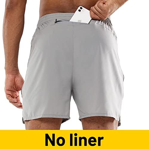 Мъжки спортни Шорти за бягане MIER, Леки Активни къси панталони с дължина от 5 сантиметра с джобове, бързо съхнещи,
