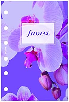 Пълнител Filofax, Джобен размер, Седмичната опаковка за ежедневников с цветен модел и четырехцветным принтом, Многоезичен:
