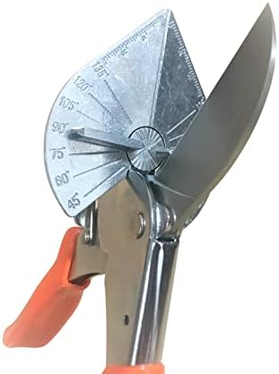 Кръст-cut ножици Zimpty - Кант ножица за ъглово рязане пластмаса, каучук, дърво, декоративни корнизи, PVC Кантове плочки,