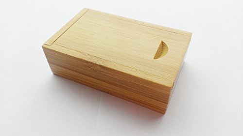 Дървена флаш памет USB 2.0 с Бамбук Подарък кутия (8 GB)