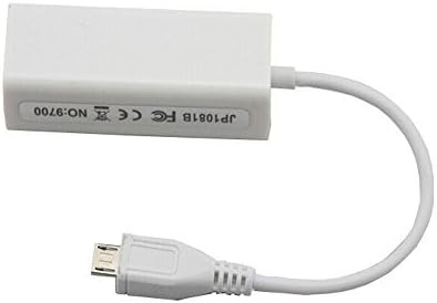 Резервни части Express, Micro USB 2.0 5 Pin към Ethernet 10/100 m RJ-45 Мрежов захранващ Адаптер за Таблет
