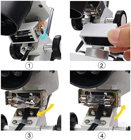 n/a Бинокъла на стереомикроскоп Промишлен Стереомикроскоп Горната led Светлини Инструмент за ремонт на спояване на печатни