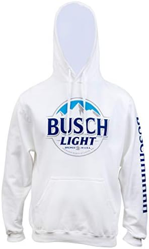 Hoody Busch Light Бира с логото на Бял Colorway Hoodie
