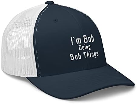 Аз Боб, който прави смешни неща в шапката, аз Боб, който прави смешни неща в капачката (Бродирана шапка на