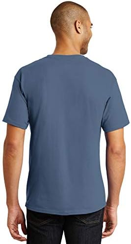 Мъжка тениска Hanes, без етикет с къс ръкав