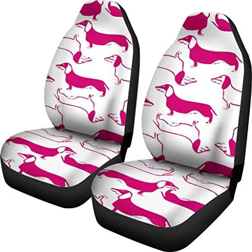 Седалките за столчета за автомобил с Принтом Такси и Кучета С Шарени Кучета
