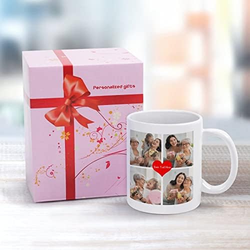 Персонални Кафеена Чаша със снимка, Текст, Подарък за майка, Баща, Съпруга, Баба, Приятелите, Изработени по поръчка