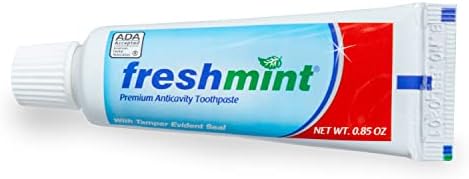 Freshmint® 36 тюбиков по 0,85 унция. Фторидная паста за зъби премиум-клас срещу кухини със Защитно уплътнение