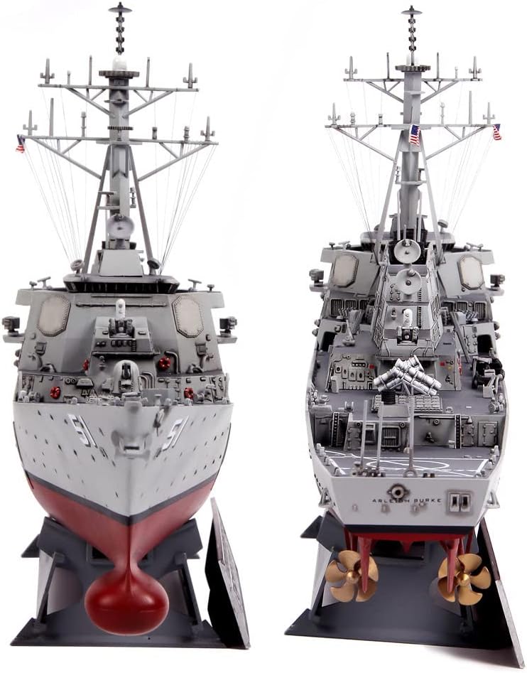 Академична Пластмасов Модел в мащаб 1/350 USS Arleigh Burke DDG-51 Комплект военен кораб 14406 Военно-Морски флот
