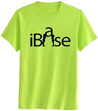 Избраната Неоново Жълта тениска IBase с Лъкове