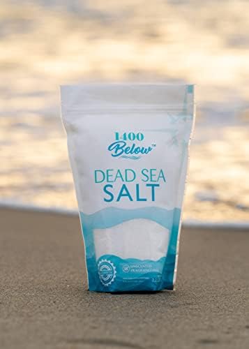 Сол от Мъртво море с тегло по-малко от 2,2 килограма, Крупнозернистая - За усвояване на ванночках за краката и спа,