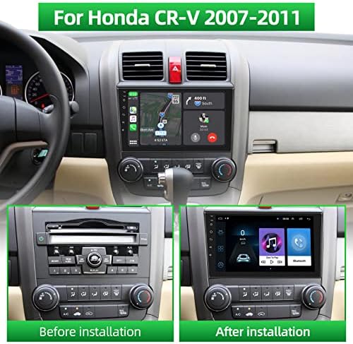 [2 + 32G] Автомобилна стерео система Android за Honda CRV 2007-2011 г., Автомагнитола Podofo 9със сензорен екран и GPS-система,