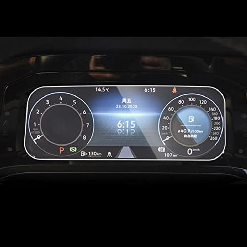 MGUOTP Панел на арматурното табло на автомобила Speedomter Стикери за интериора на колата, за Volkswagen Golf 2020-2022