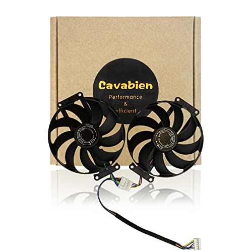 Cavabien 89 мм FDC10H12S9-C T129215BU 12 0.35 A 4pin GPU на Вентилатора за Охлаждане на видео карта на ASUS RTX 2060 2070 GTX1660Ti