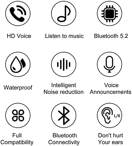 8 VK Нова Bluetooth Слушалка, Инсталиране На Ухото, Бизнес-стерео слушалки, спортна хендсфри Слушалки с микрофон