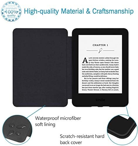 EKH 2018 Калъф Kindle Paperwhite4 за Изцяло Нов Kindle 10-то поколение 2018 година на издаване, Защитната обвивка за електронна