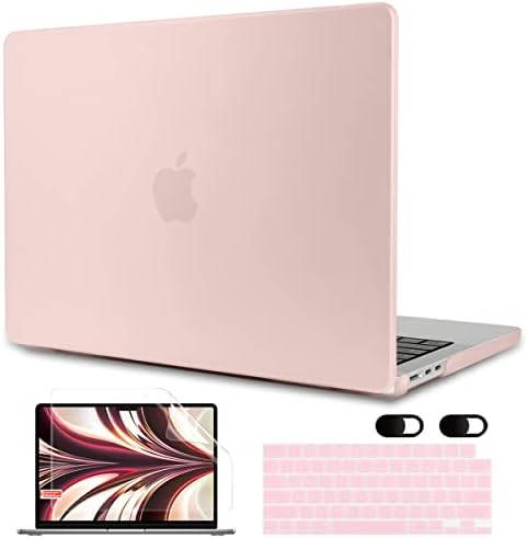 Калъф MEEgoodo за MacBook Air 13,6 см, 2022 година на Издаване, A2681 с чип M2, Твърди Калъфи за преносими компютри