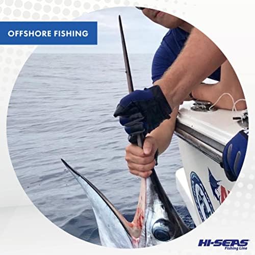 HI-SEAS Quattro Monofilament Fishing Leader - 4-цветен камуфлаж, изчезващ в сладка и солена вода, здрав за тралене и дъното на улов