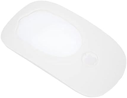 ALHBEJT Силиконов калъф Защитна Обвивка за Magic Mouse 1 и 2 Силиконов калъф за Apple Magic Mouse (Бял)