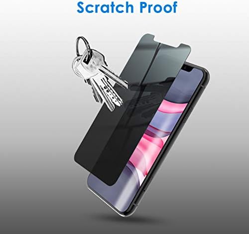 Комплект защитни екрани JETech за iPhone 11 Privacy и седалките-каботажните