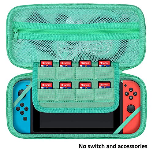 YOUSHARES Калъф за носене на Nintendo Switch - Луксозен Защитен калъф за съхранение, калъфче за конзолата Nintendo Switch и аксесоари,
