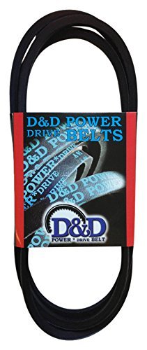 D&D PowerDrive 5443298 Взаимозаменяеми каишка за хладилник, 3 Л, 1 Лента, Дължина 41 , Гума