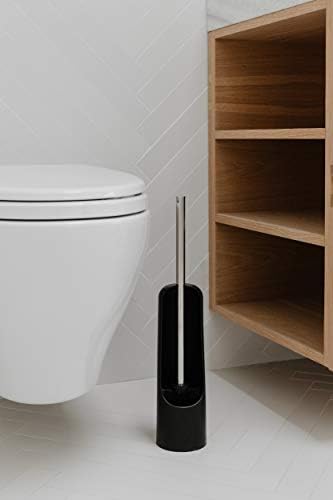 Umbra 023274-040 Сензорен държач за тоалетна с отворена облегалка – Дълготраен, изискан средство за почистване на пластмасови