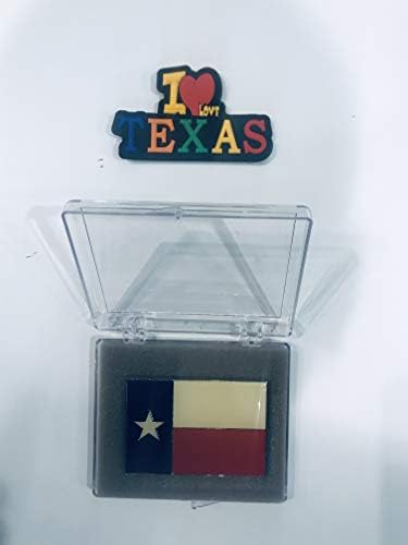 BigTexas Texas Pride Collection - Флаг Тексас, Регистрационен номер с Флага Новости, Стикер от фолио с Флага, Метален Стикер