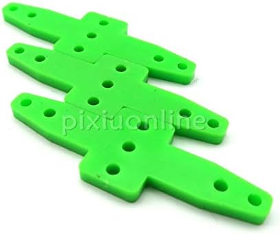 Резервни части за инструменти 10шт J147b Пластмасов лист Крестообразного Тип с Няколко Дупки в Зелен Цвят САМ Прекрасни