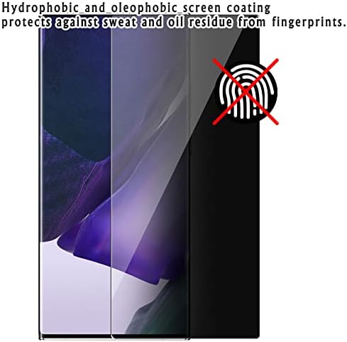 Защитно фолио за екрана Vaxson Privacy, съвместима със защитен стикер за 27-инчов монитор Pixio PXC279 от шпионски филм