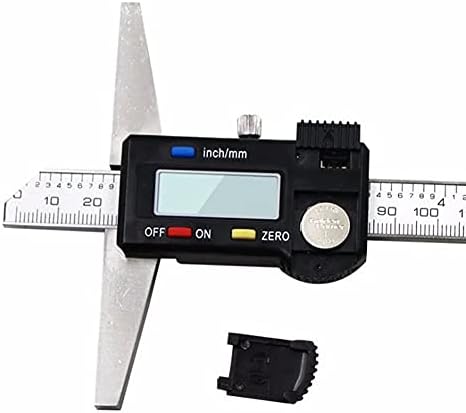 SDFGH 0-150 мм Цифров Дисплей Дълбочина Штангенциркуль Мм/Инч Измервателни Инструменти Дълбочина Штангенциркуль