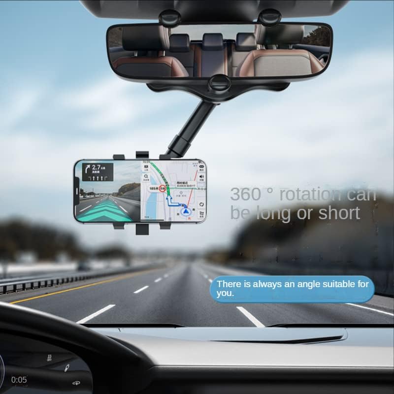 Нов автомобил статив, за мобилен телефон, подходящ за всички видове записи пътуване в огледала за обратно виждане